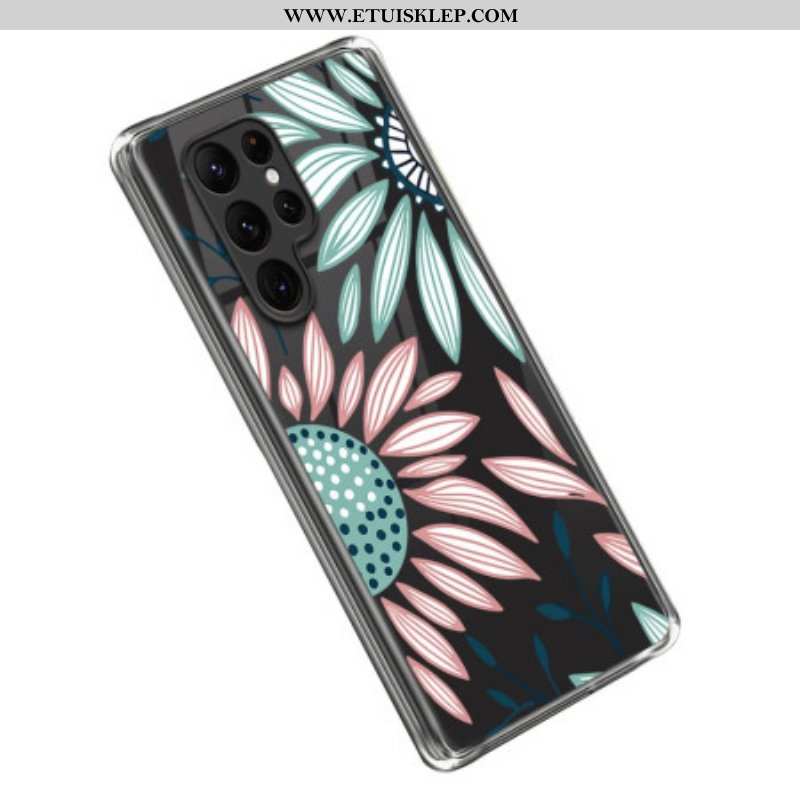Etui do Samsung Galaxy S23 Ultra 5G Kwiatowy